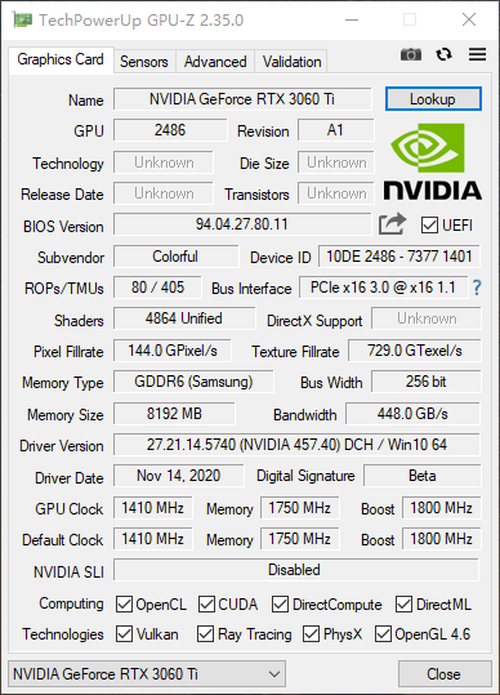 iGame RTX3060Ti评测：能量满满战力十足