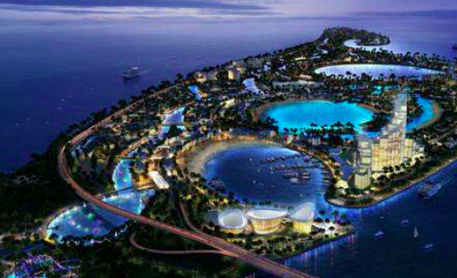 中弘股份在海南引入海洋世界主题乐园