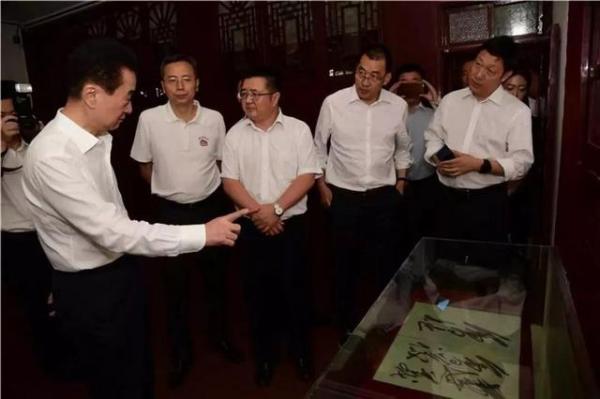 万达集团董事长王健林到访茅台