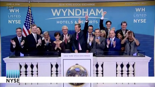 完成分拆 温德姆酒店及度假村在纽交所独立上市