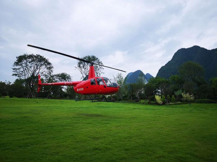 三千漓品牌正式亮相 以后漓江20元风景可乘直升机游览