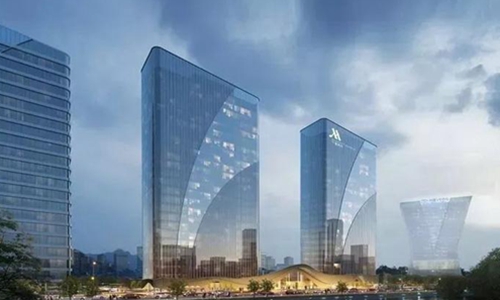 东湖数港万豪国际酒店预计于2020年开业