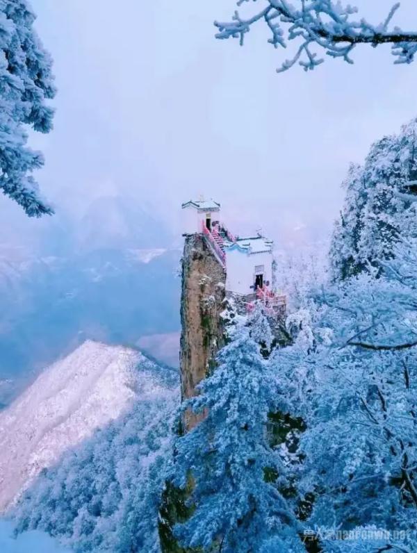 纯净炸裂的冬日美景 冬季旅行好去处 陕西冬景不可错过