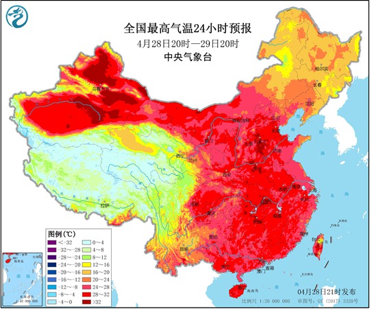 多地冲击35℃！全国气温摸高大赛开赛 华北华南或携手入夏