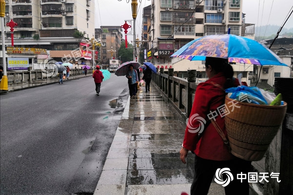 湖南本周将遇两次强降雨过程 永州郴州今日局地大暴雨