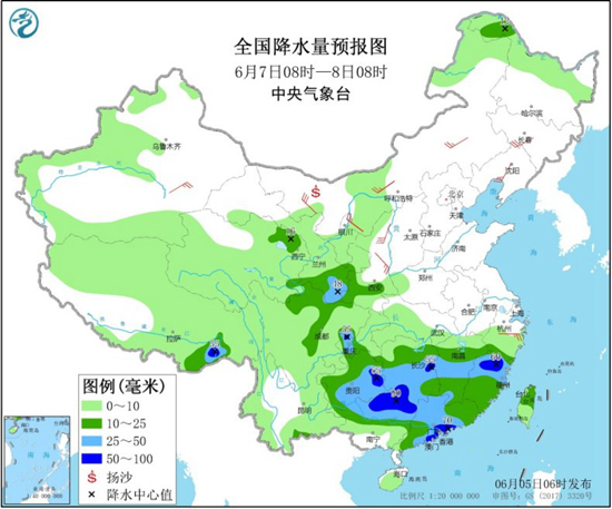 江南华南暴雨“接力” 京津冀周日再遭高温资讯