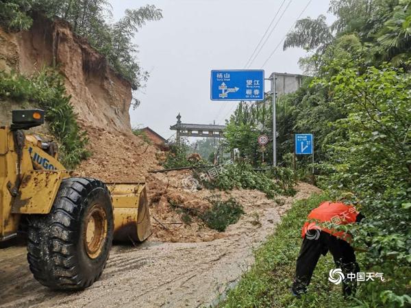 雨很猛！湖北黄梅等地降水量破历史极值 多地出现地质灾害