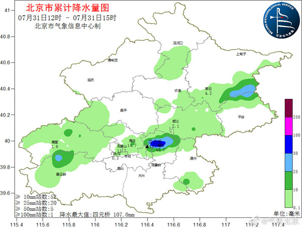 北京暴雨刷屏局地却滴雨未下 为什么你那的雨没有很“暴”？