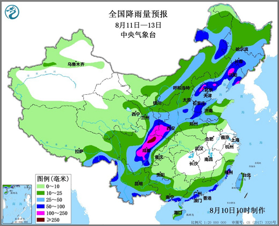 专家解读北方大范围强降雨 京津冀辽将现入汛以来最强降雨