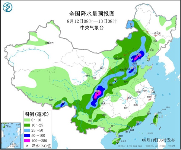 京津冀辽将现入汛以来最强降雨 四川盆地局地有持续性暴雨
