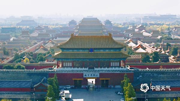 北京中轴线上远眺 全城景致尽收眼底