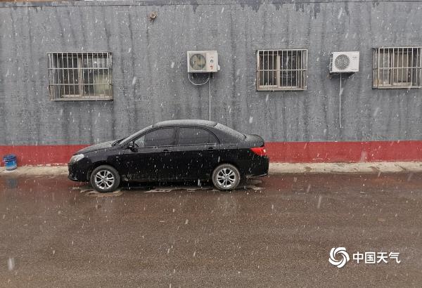 北京下雪啦！一组图直击北京多地降雪现场