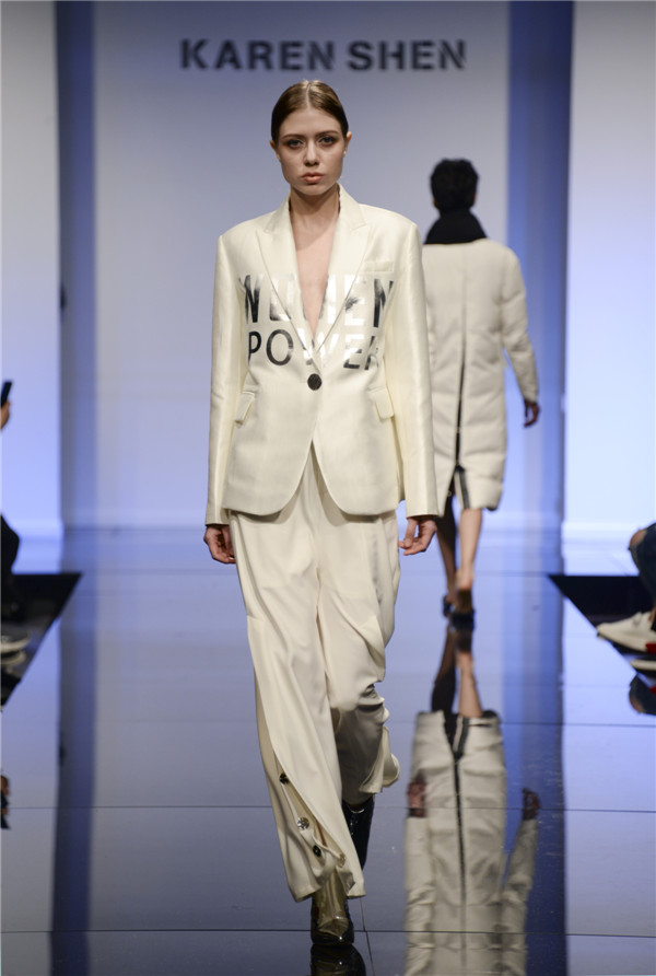 凯伦诗2018秋冬新品发布会 用服装重塑独立女性