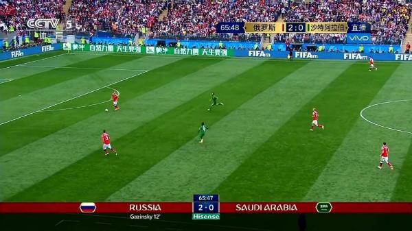俄罗斯世界杯开幕 家电行业进入“海信时间”