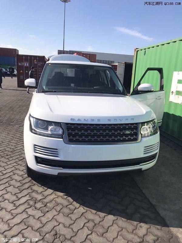 2017款路虎揽胜白外黑内八速行政版解析