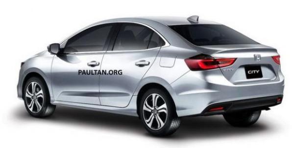 家族设计语言 曝本田全新一代city锋范渲染图