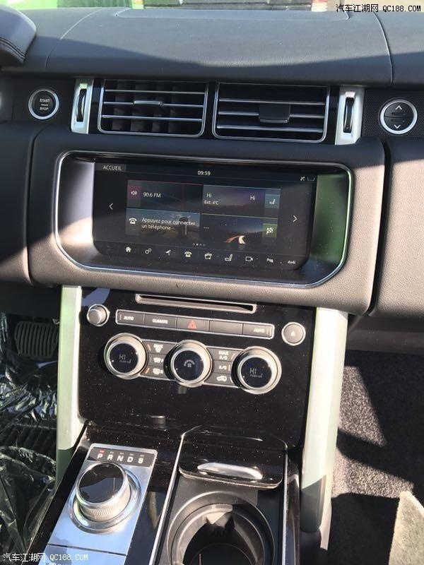 2017款路虎揽胜白外黑内八速行政版解析