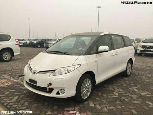 平行进口17款丰田普瑞维亚2.4L性能体验