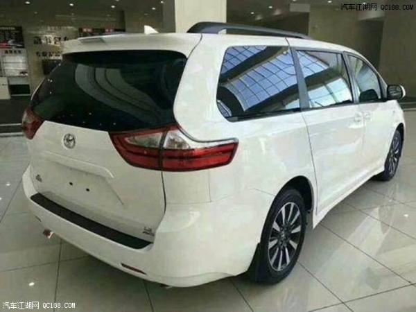 18款加版丰田塞纳LE四驱七座港口报价