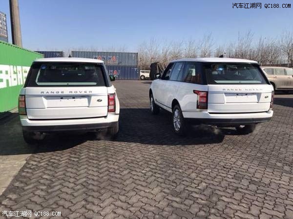 2017款路虎揽胜白外黑内八速行政版解析
