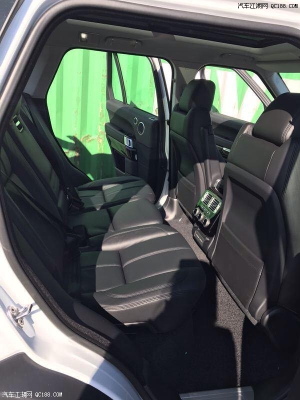 2017款路虎揽胜白外黑内八速行政版解析