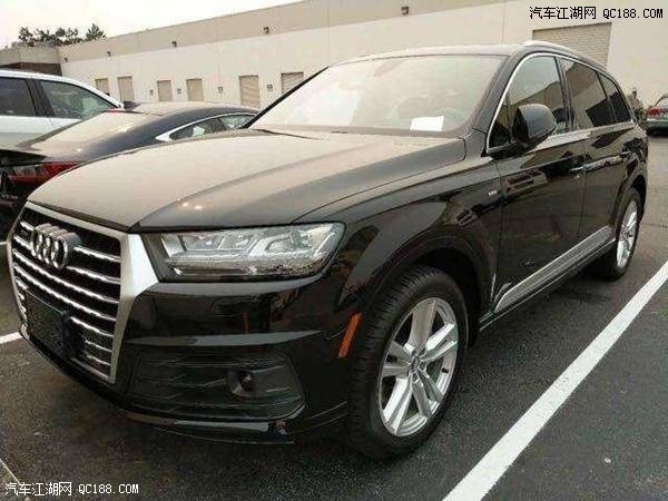 18款奥迪Q7三排七座八档3.0T加规版评测