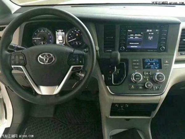 18款加版丰田塞纳LE四驱七座港口报价