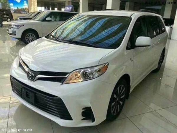 18款加版丰田塞纳LE四驱七座港口报价