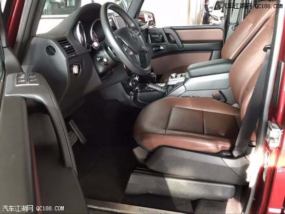 17款奔驰G350柴油V6红色七速自动版解析