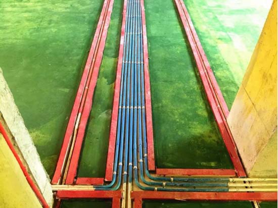 【金粉日记】走进金螳螂装修施工工地，感受水电管的艺术