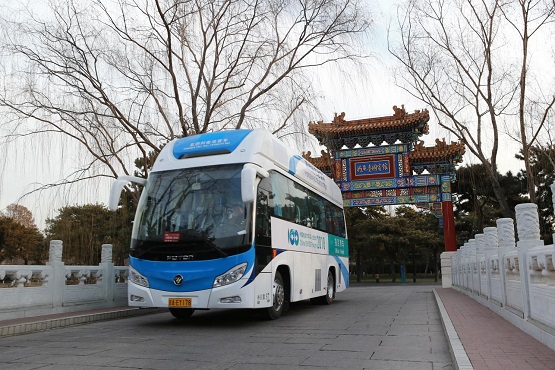  韩国平昌、中国京张接力 欧辉服务“双冬奥”向世界劲吹“中国绿”