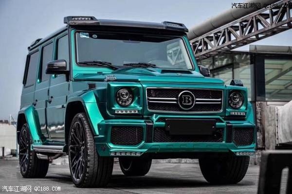 奔驰G级改装巴博斯BRABUS套件实拍图解