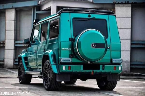 奔驰G级改装巴博斯BRABUS套件实拍图解