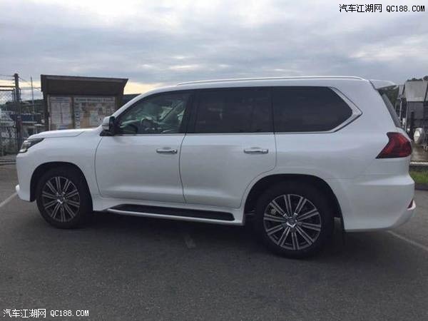 18年新款雷克萨斯LX570中东版报价解读