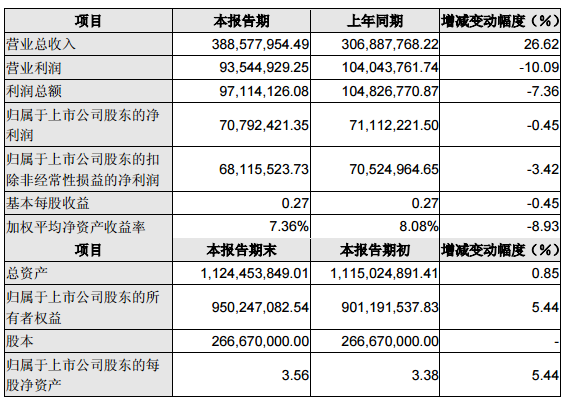 长白山2017年营收3.89亿 同比增长26.62%
