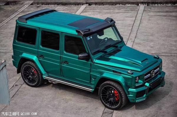 奔驰G级改装巴博斯BRABUS套件实拍图解