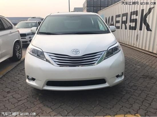 17款丰田塞纳3.5L七座双天窗加规版解析