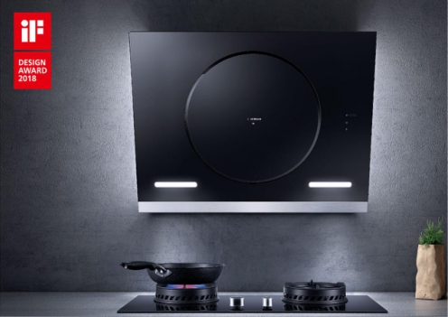 老板油烟机5610斩获2018年德国iF设计大奖