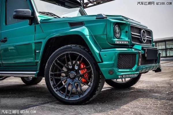 奔驰G级改装巴博斯BRABUS套件实拍图解