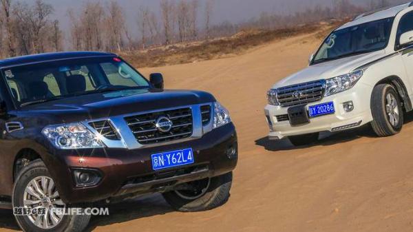 当巡逻兵遭遇巡洋舰 对比试驾途乐4.0L陆巡4.0