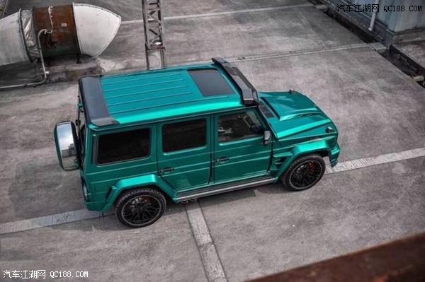奔驰G级改装巴博斯BRABUS套件实拍图解
