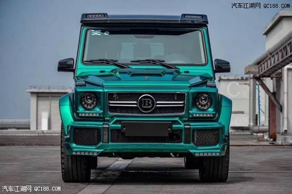 奔驰G级改装巴博斯BRABUS套件实拍图解