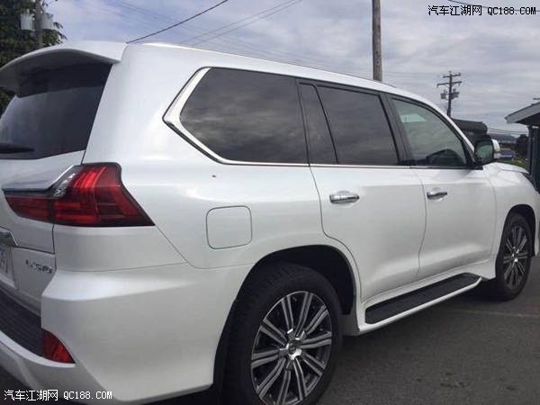 18年新款雷克萨斯LX570中东版报价解读