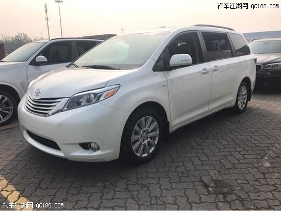 17款丰田塞纳3.5L七座双天窗加规版解析