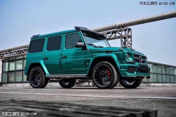 奔驰G级改装巴博斯BRABUS套件实拍图解