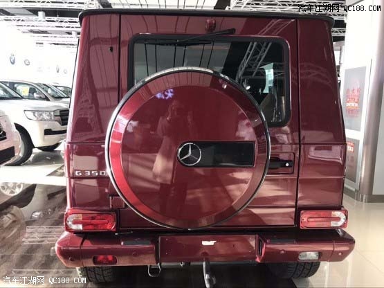 17款奔驰G350柴油V6红色七速自动版解析
