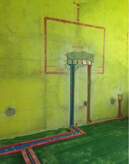 【金粉日记】走进金螳螂装修施工工地，感受水电管的艺术