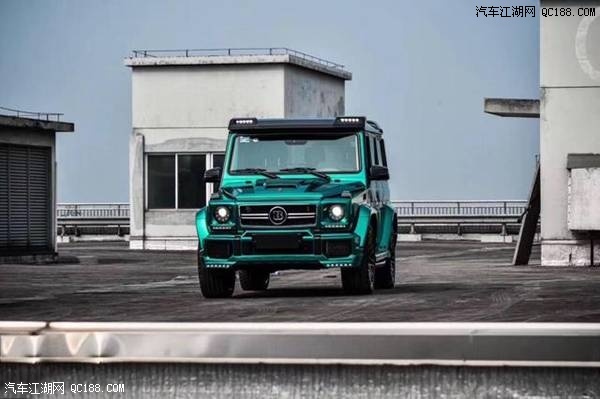 奔驰G级改装巴博斯BRABUS套件实拍图解