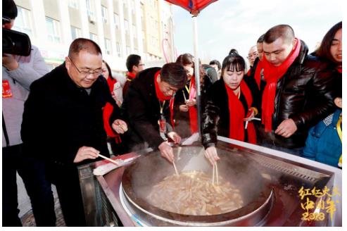 “火红的蔚州，红火的年”百家知名媒体走进张家口中国年