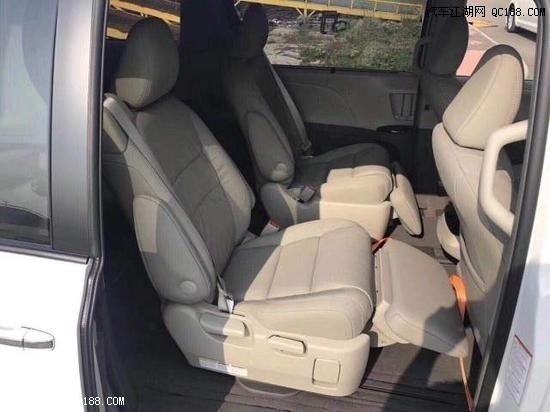 17款丰田塞纳3.5L七座双天窗加规版解析